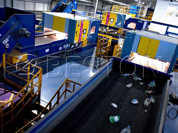 Solid waste treatment plant