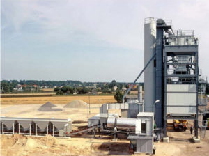 small portable asphalt plant