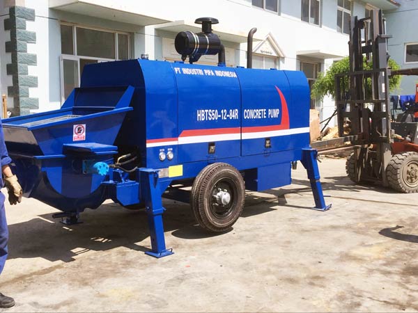 diesel trailer concrete pump