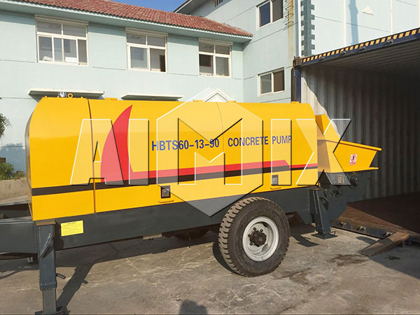 mobile concrete pump