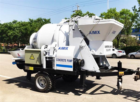 concrete mixer pump