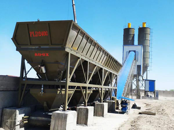 AJ-90 stationary concrete plant