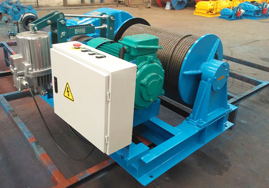 Drum Winch For Construction