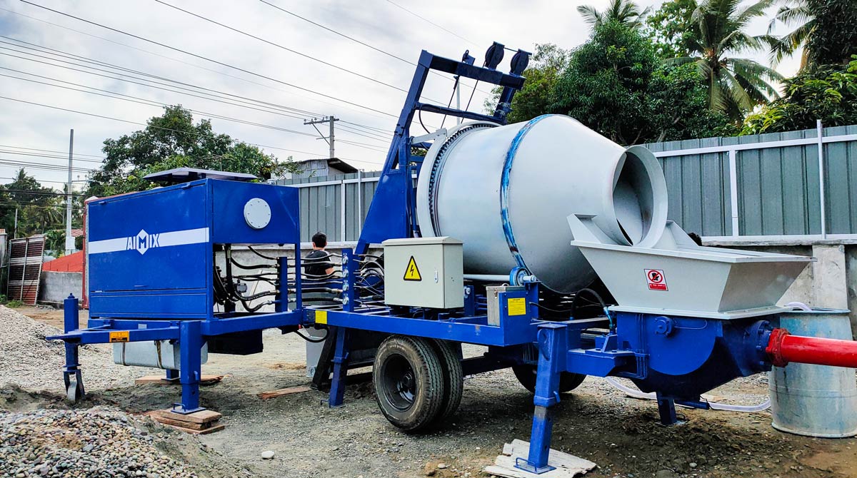 mini Concrete Mixer Pump