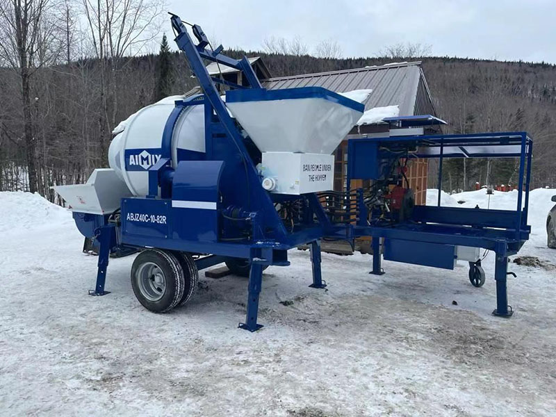 Concrete Mixer Pump