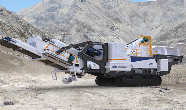 crawler mobile impact  crusher