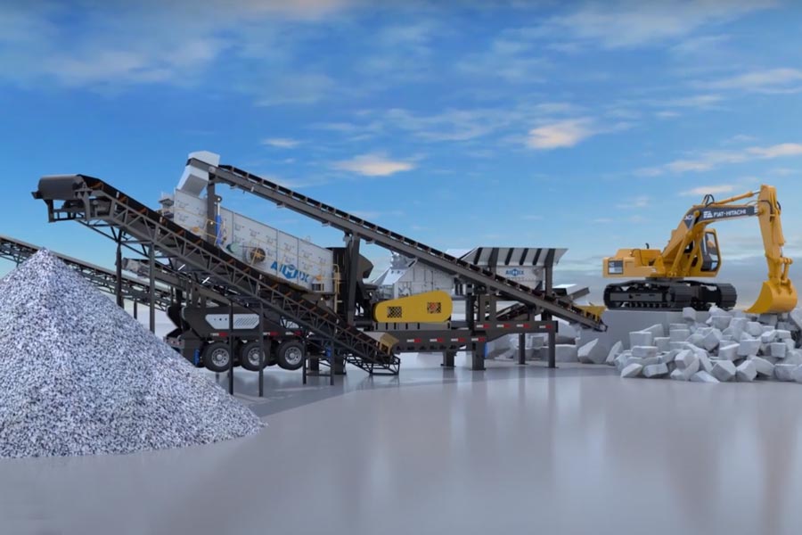 Mobile Impact Crusher Plant