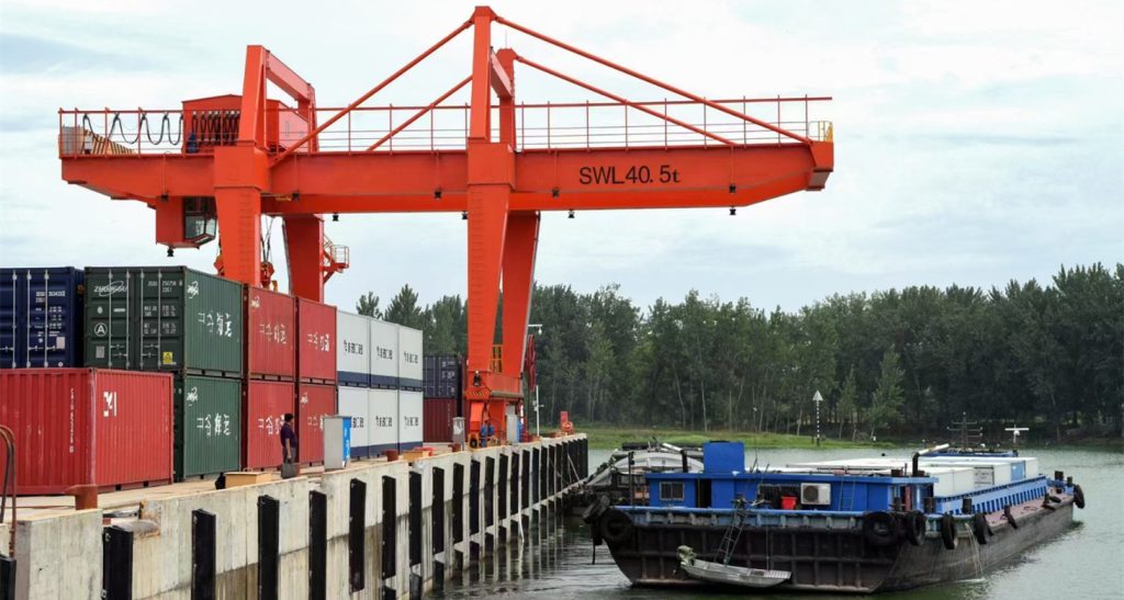 Rail Mounted Gantry Crane for Port