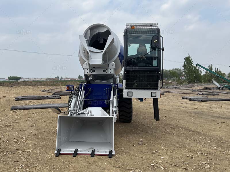 Intelligent Control Room for Self Loading Concrete Mixer