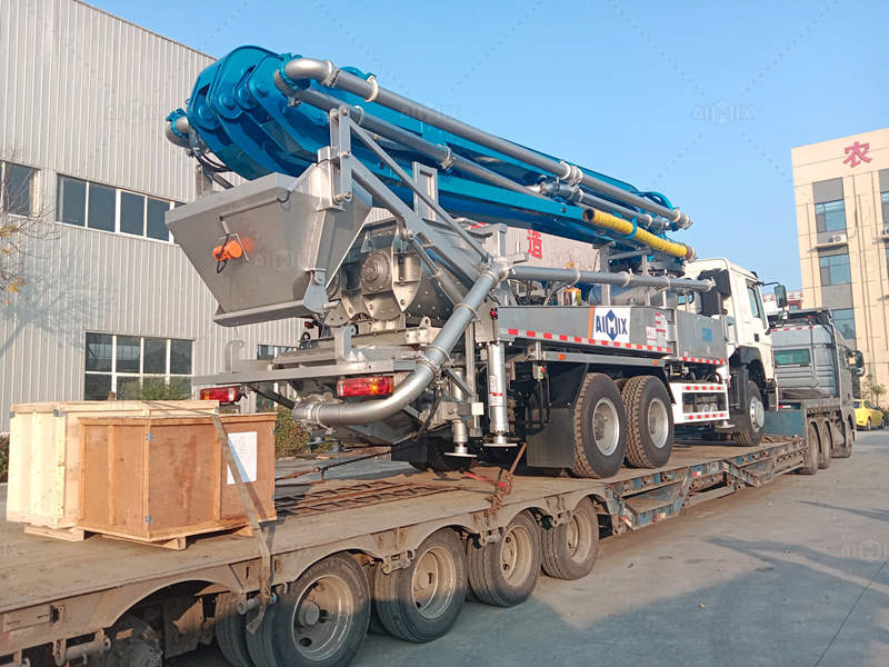 Truck Concrete Pump Before Shipment